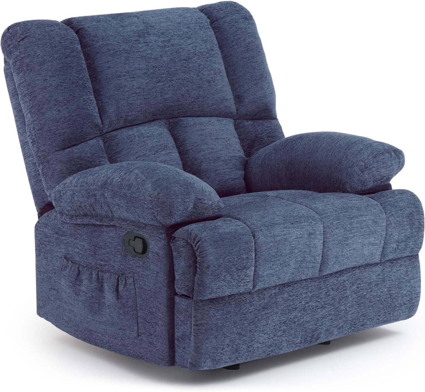 Rocking Rocker Recliner Sofa for Living Room Chair for Adults, Blue