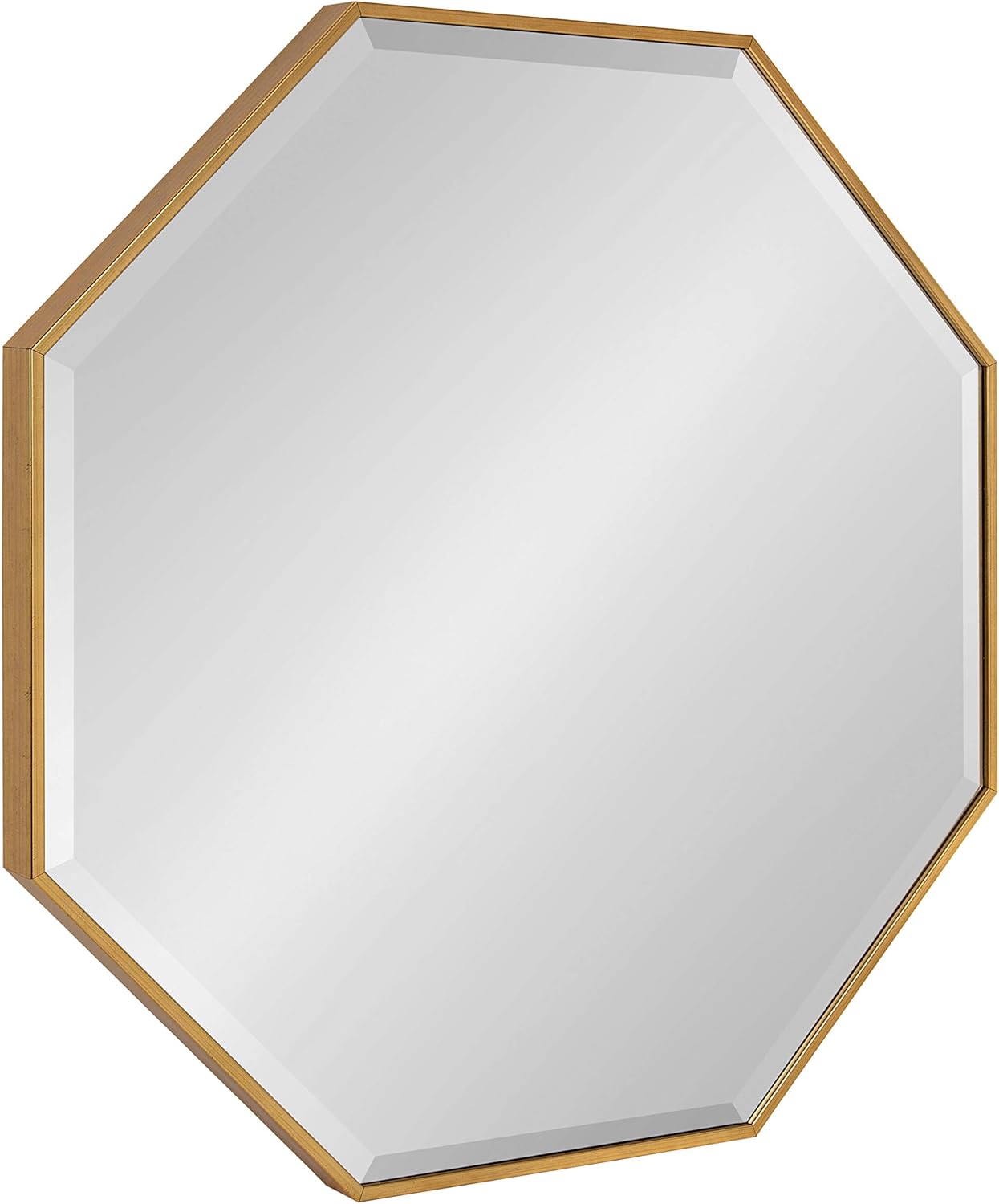 Kate and Laurel Rhodes Glam Octagon Wall Mirror, 29