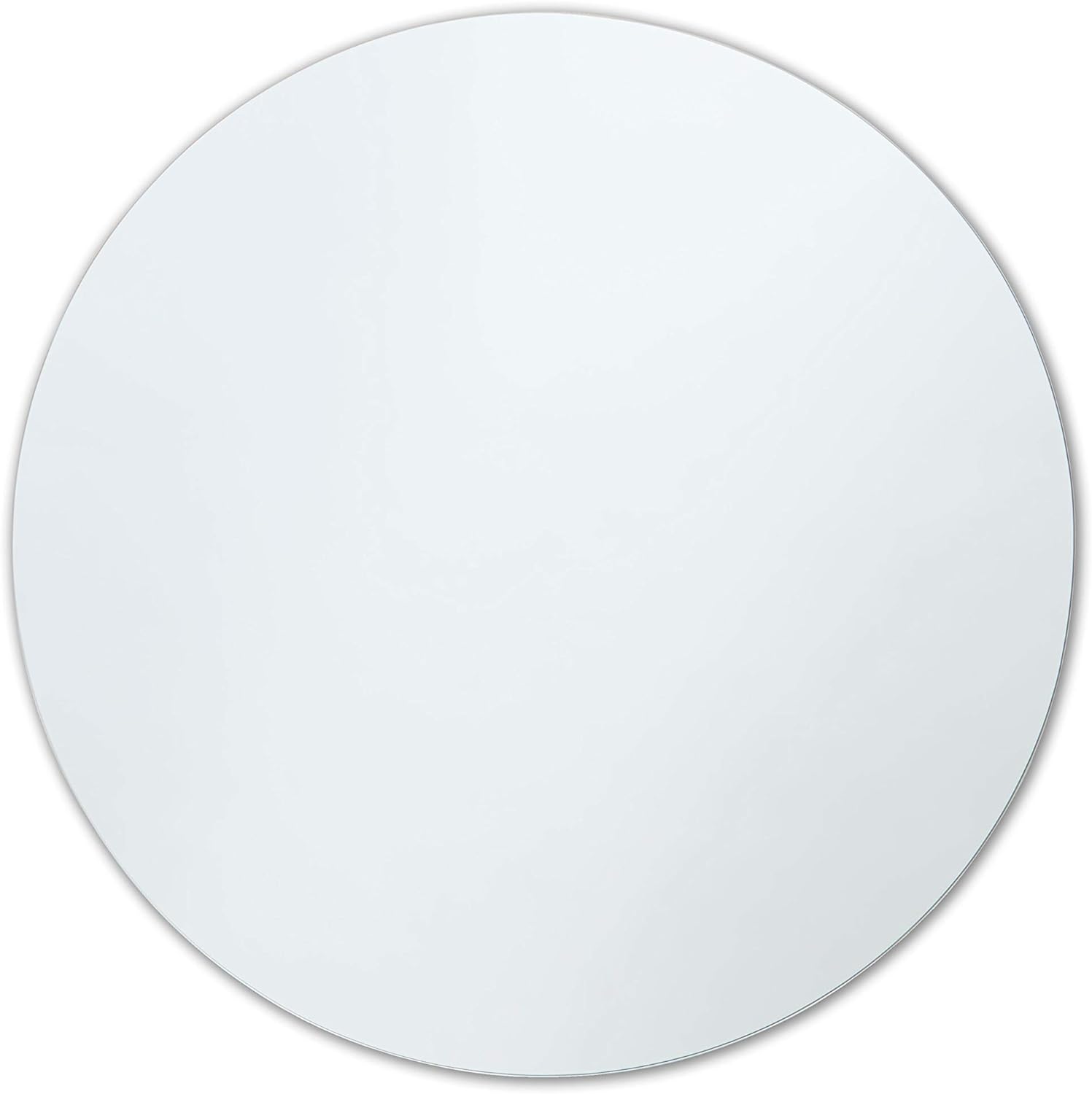 Better Bevel 24 x 24 Frameless Round Mirror | Polished Edge