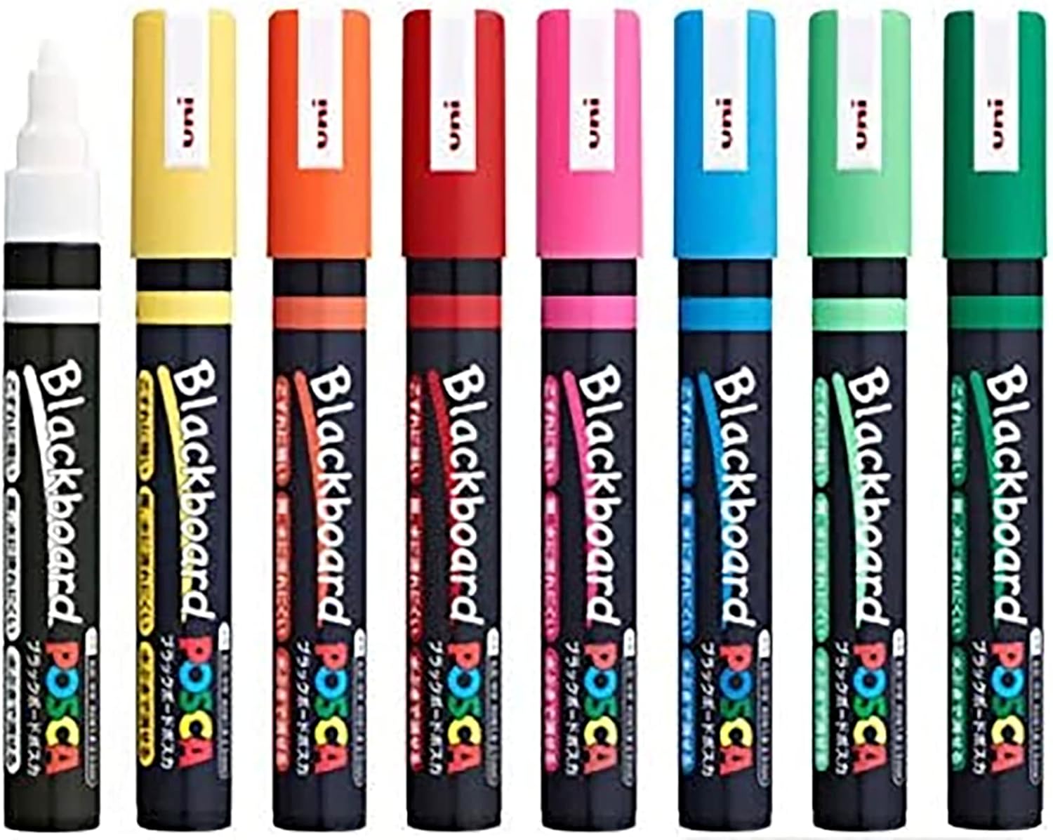 Uni-posca Pc5m8 Paint Marker Pen Medium Point Set of 8 (Japan Import)