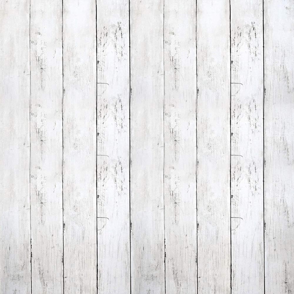 White Gray Wood Wallpaper 17.71 X 511 Peel and Stick Removable Decorative Vintage Wood Grey Plank Wall Paper Self-Adhesive Interior Vinyl Film Shiplap for Home Decoration