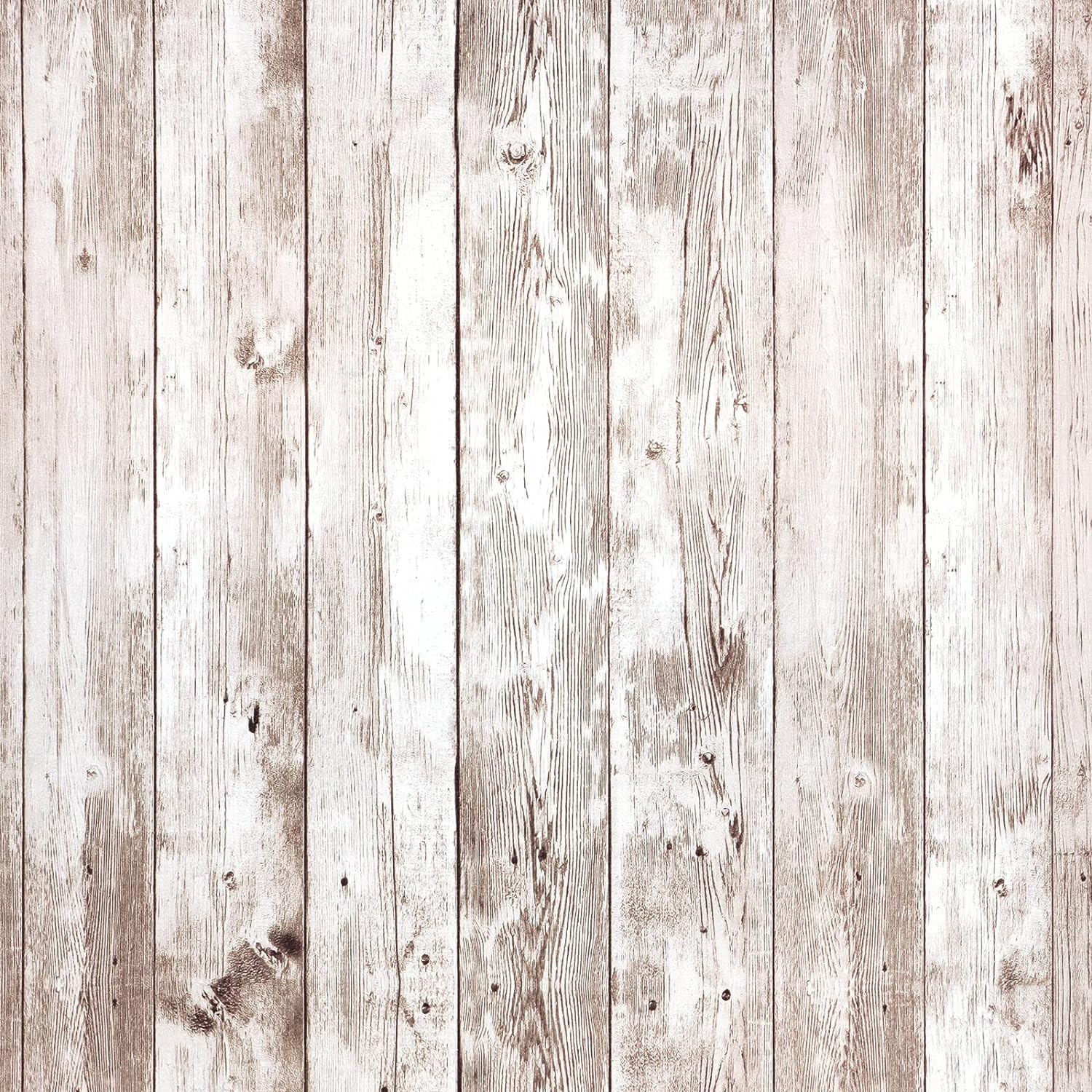 VEELIKE Aged Brown Shiplap Peel and Stick Wallpaper Farmhouse Wood Contact Paper for Walls Cabinets 17.7''x118'' Wood Wallpaper Removable Self Adhesive Bulletin Board Paper Roll for Classroom Bathroom