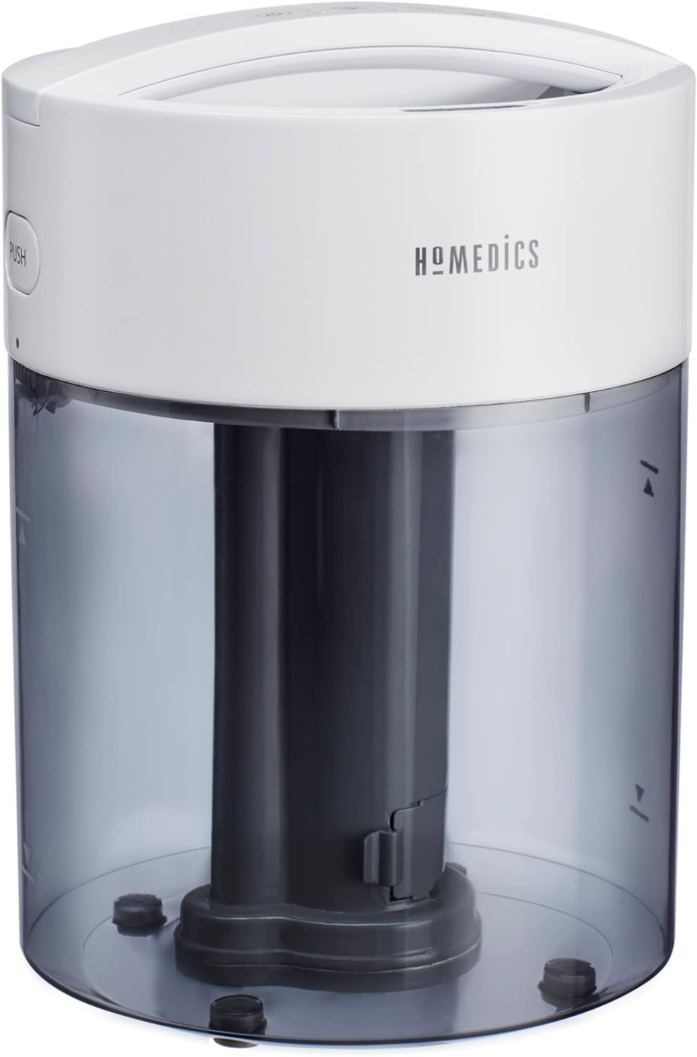 HoMedics Humidifiers for Bedroom, Home, Nursery, Office and Plants. Total Comfort UV-C Ultrasonic Humidifier, Leak Resistant Design, 0.97 Gallon Tank, 35 Hour Run Time, Quiet, Cool Mist, Night Light