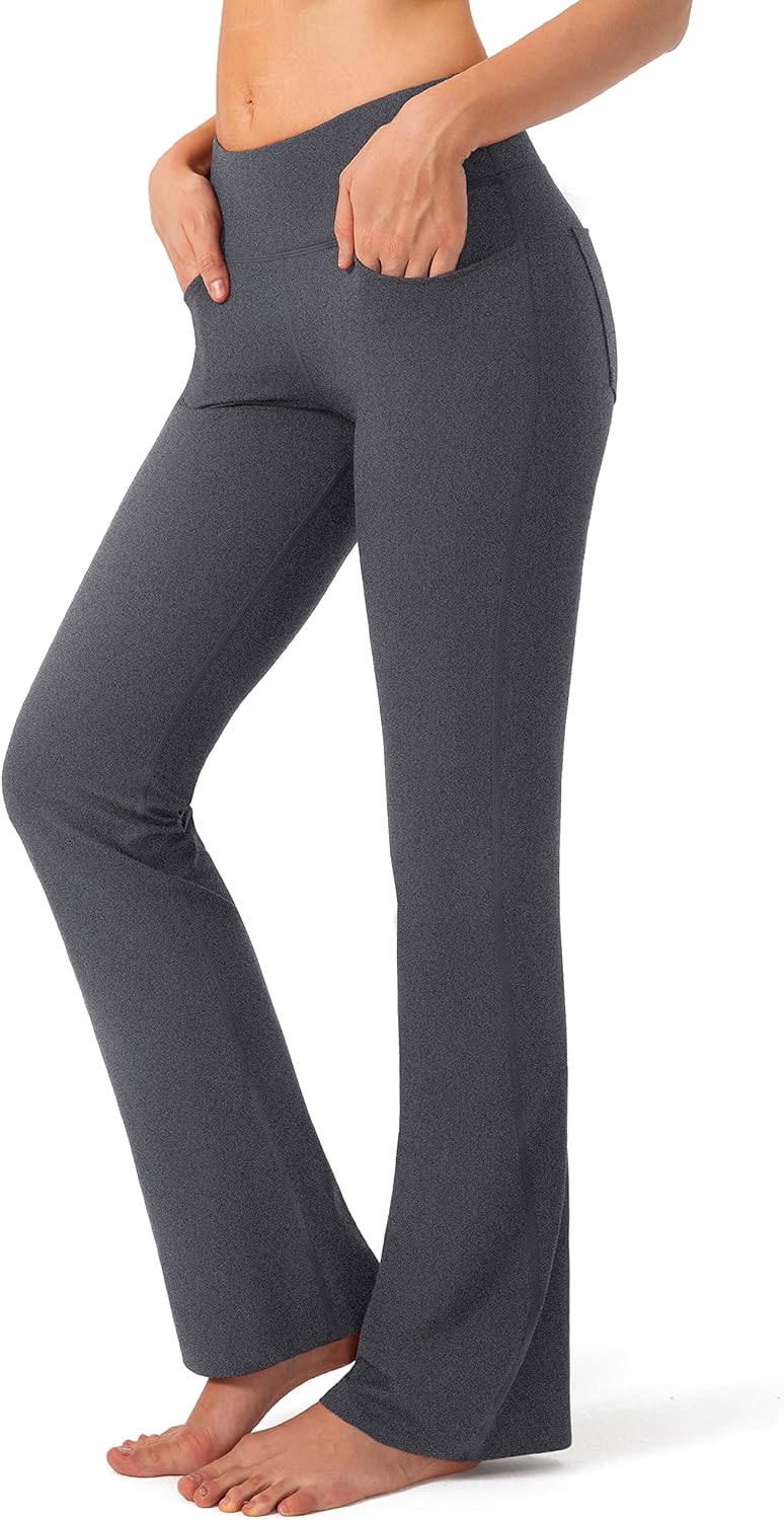 G Gradual Women' Pants 4 Pockets High Waist Dress Pants Tall Bootcut Yoga Pants