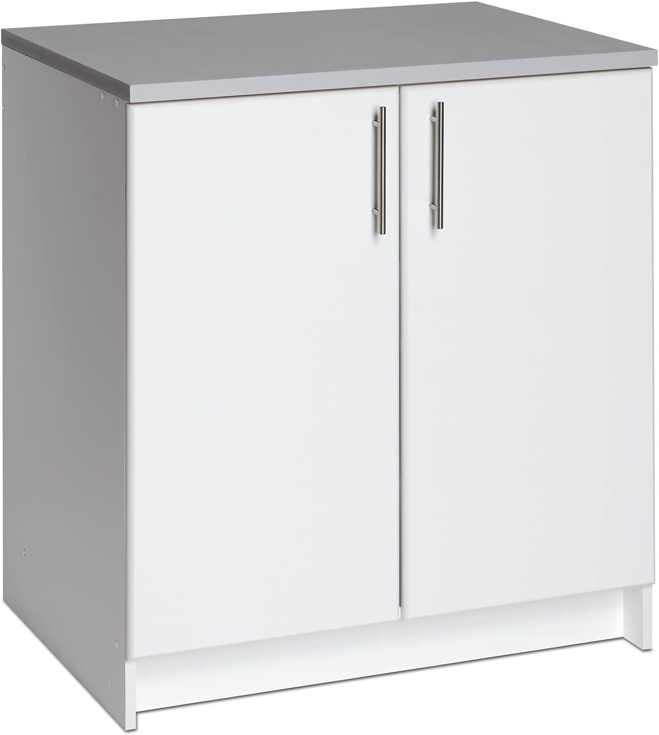 Prepac Elite 32 Storage Cabinet, White Storage Cabinet, Base Cabinet, Bathroom Cabinet with 1 Adjustable Shelf 24 D x 32 W x 36 H, WEB-3236