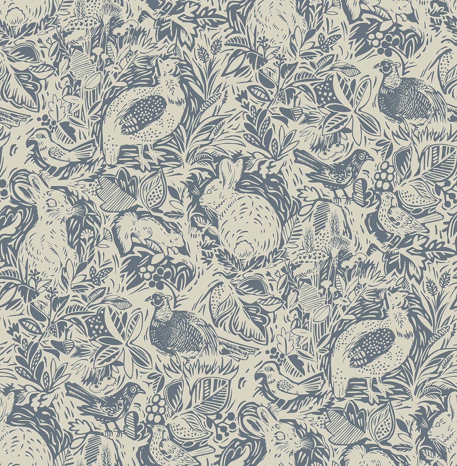 NuWallpaper Blue Terrene Peel and Stick Wallpaper (NUS3622)