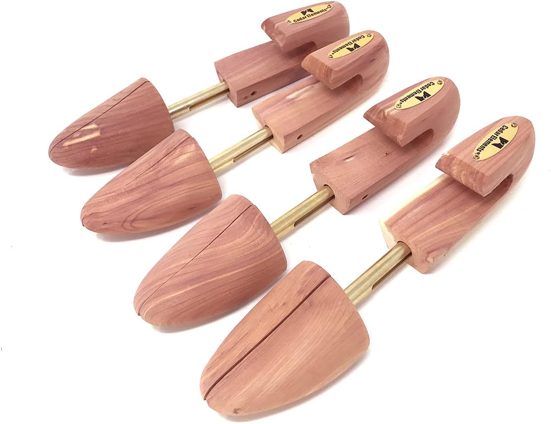 Cedar Elements Women' Combination Cedar Shoe Tree - 2 Pack (Medium)