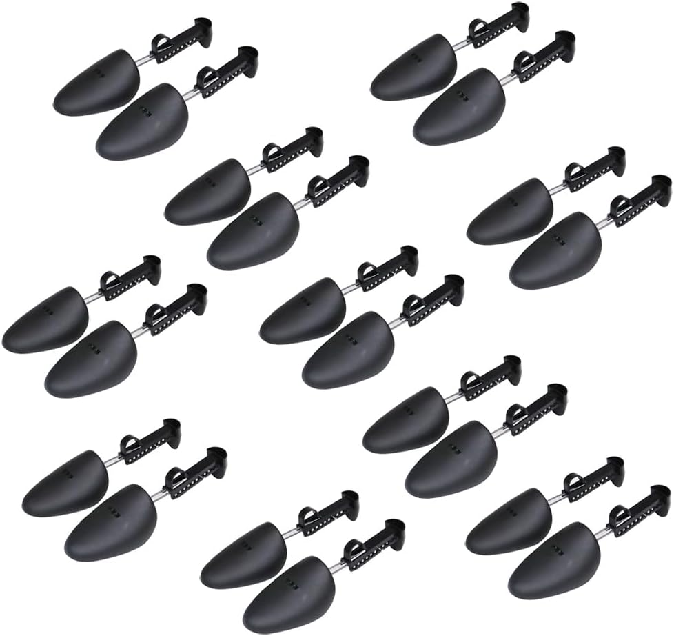 10 Pairs Plastic Shoe Tree Stretcher Shaper for Men