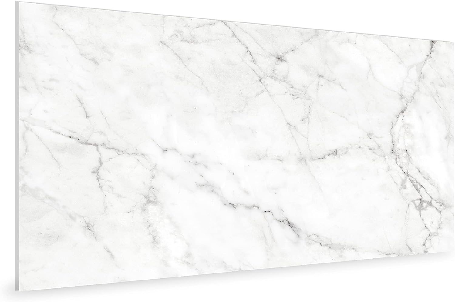 Innovera Dcor Carrara Marble PVC Bathroom Wall Panel - 8 Pc