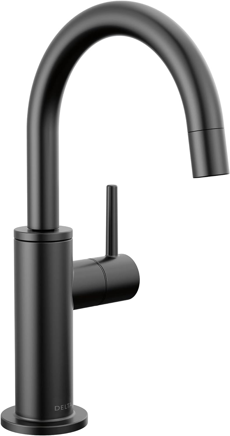 DELTA FAUCET 1930-BL-DST Contemporary Beverage Faucet, Matte Black