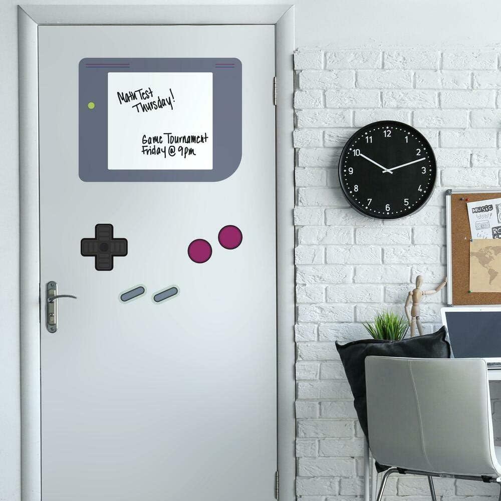 RoomMates RMK3689GM Gameboy Dry Erase Giant Peel and Stick Wall Decals 1 Sheet 18.25 inches x 17.25 inches