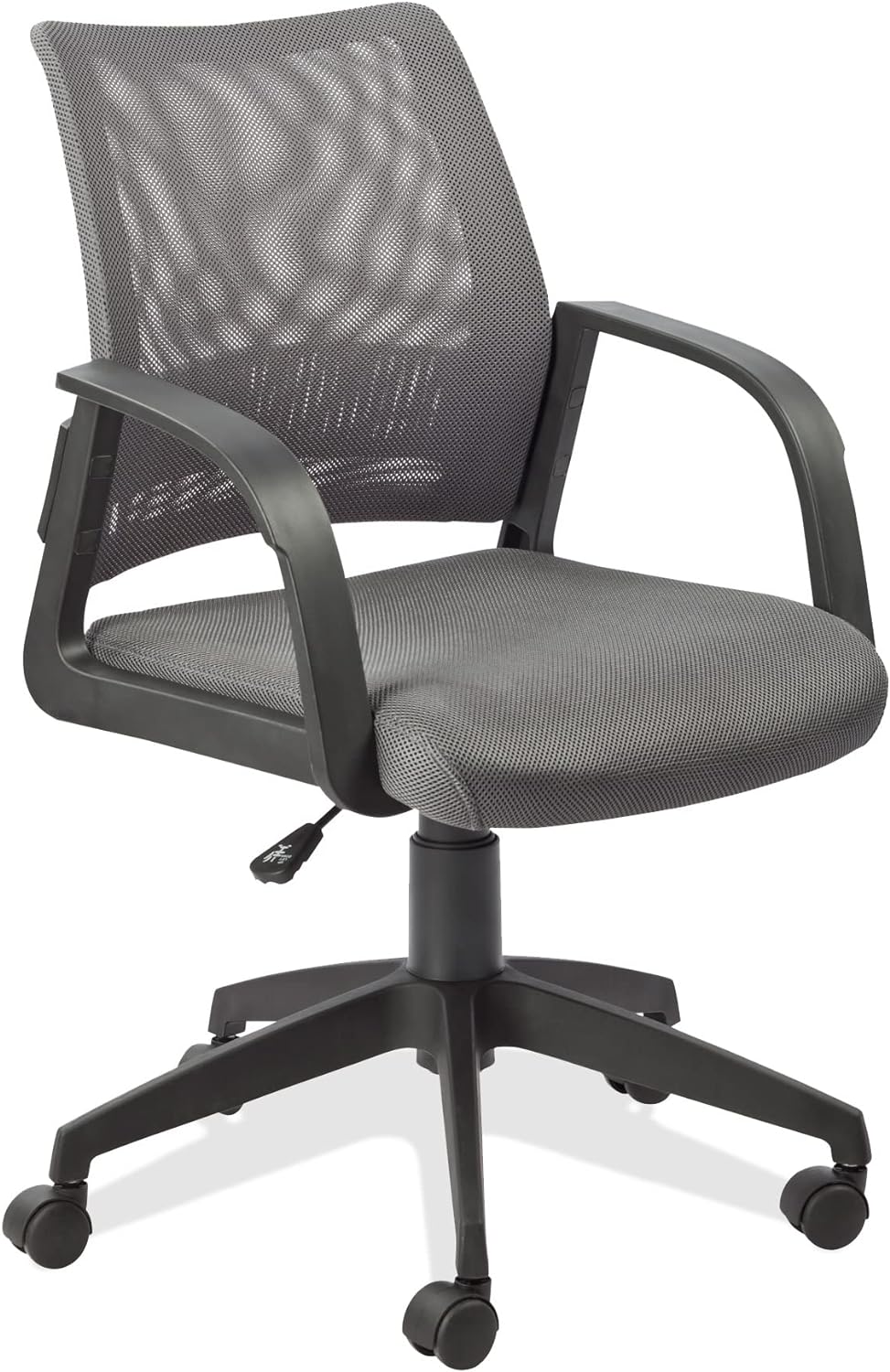 Leick Gray Mesh Back Office Chair