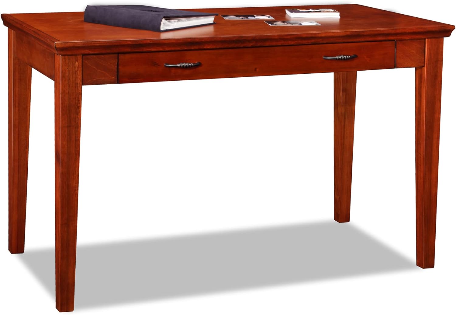 Leick Westwood Laptop/Writing Desk, Brown Cherry Finish