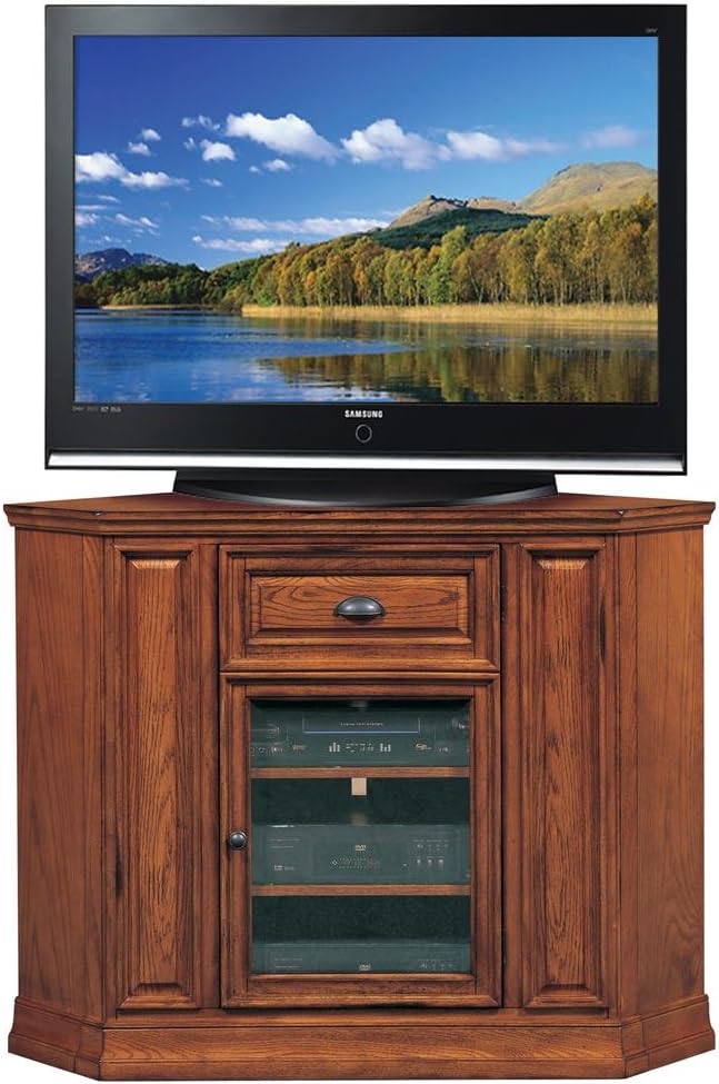 Leick Riley Holliday Boulder Creek Corner TV Stand, 36-Inch Tall