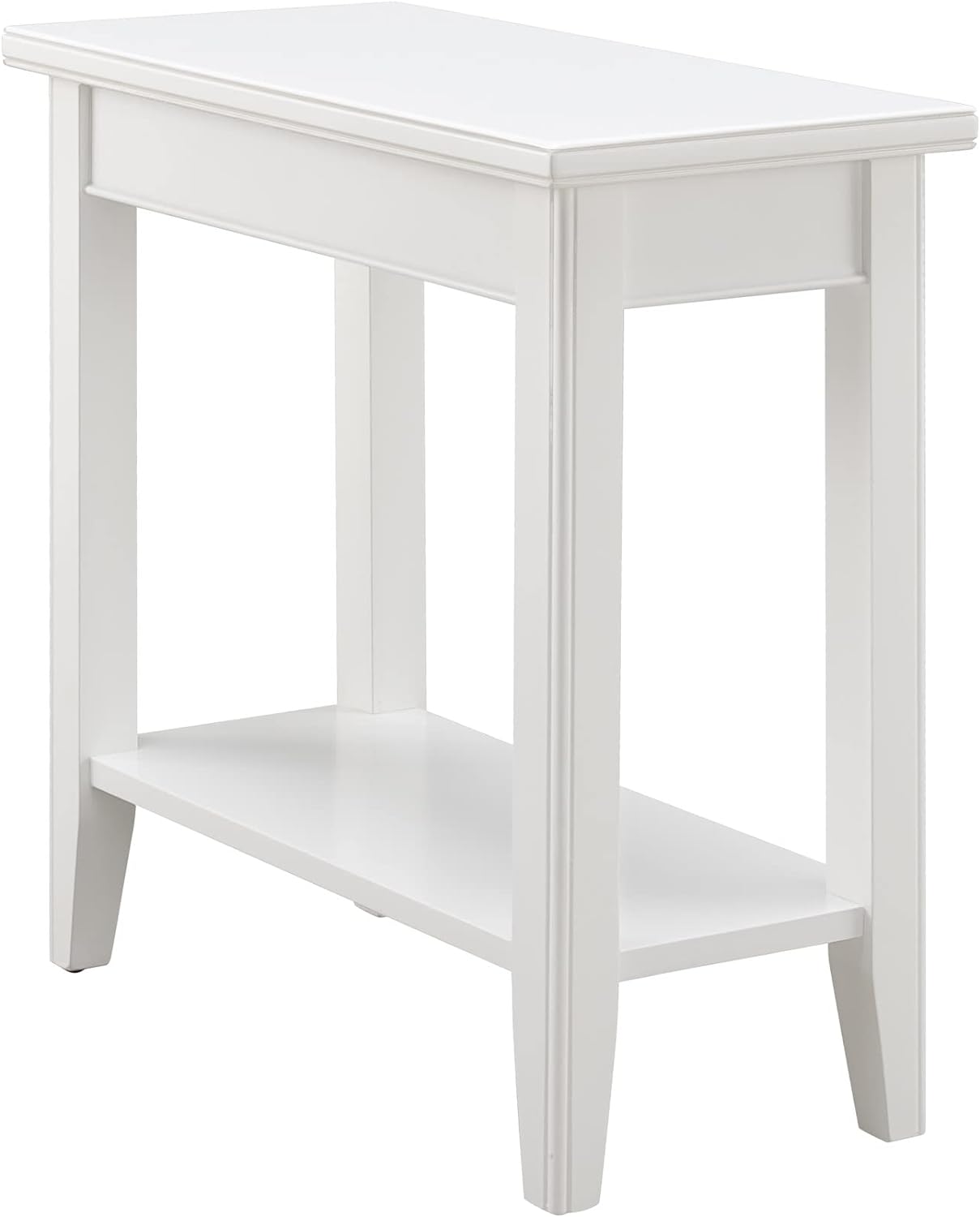 Leick Home Laurent Narrow Table, Orchid White