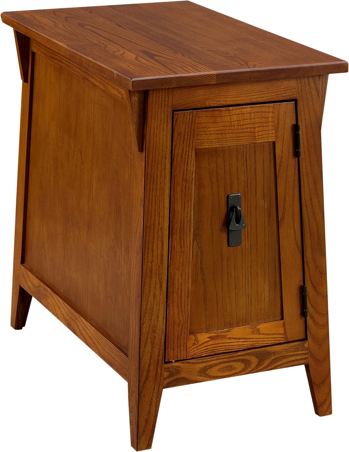 Leick Favorite Finds Mission Cabinet End Table, Russet