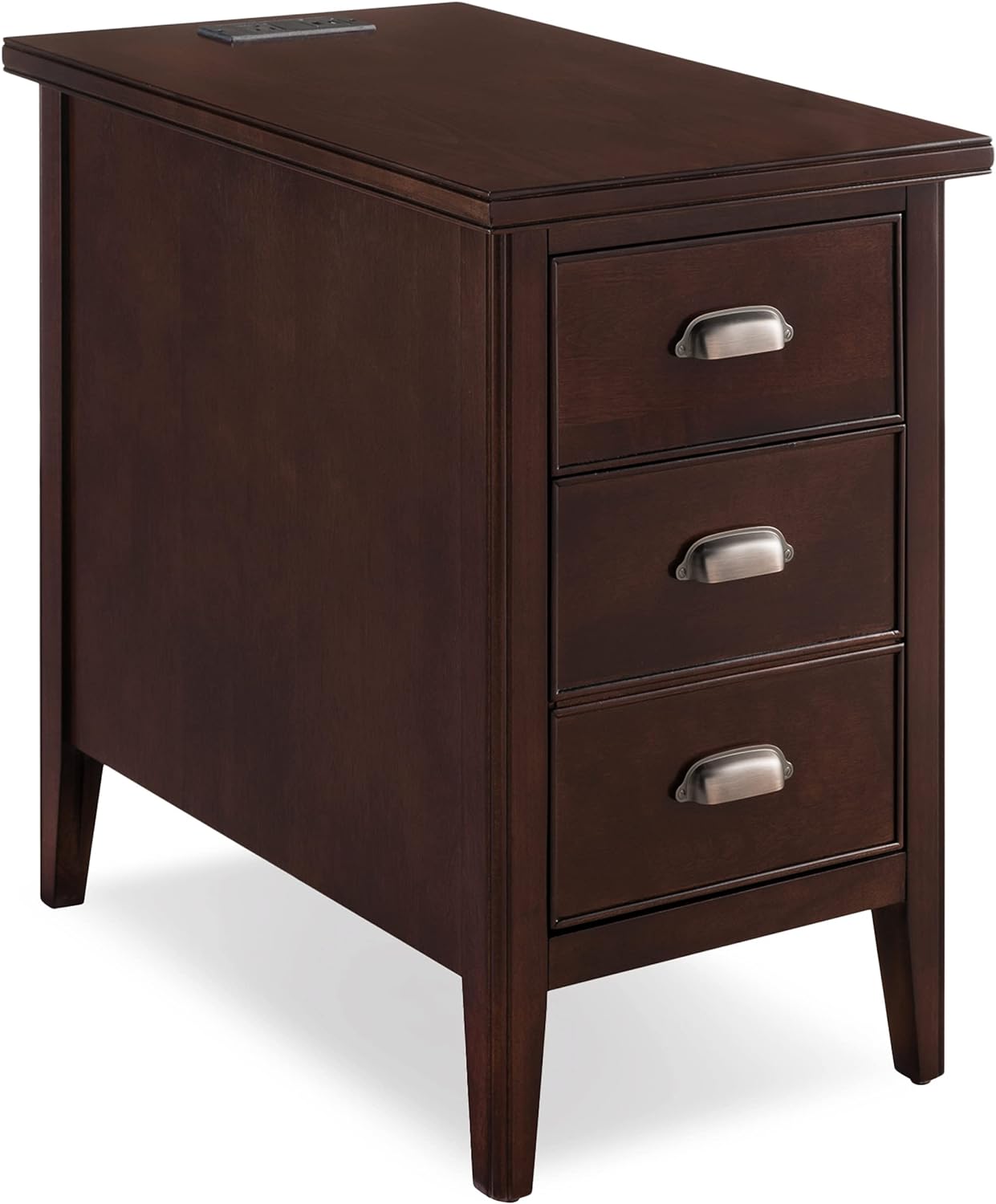 Leick Laurent Collection Faux Drawer End Table