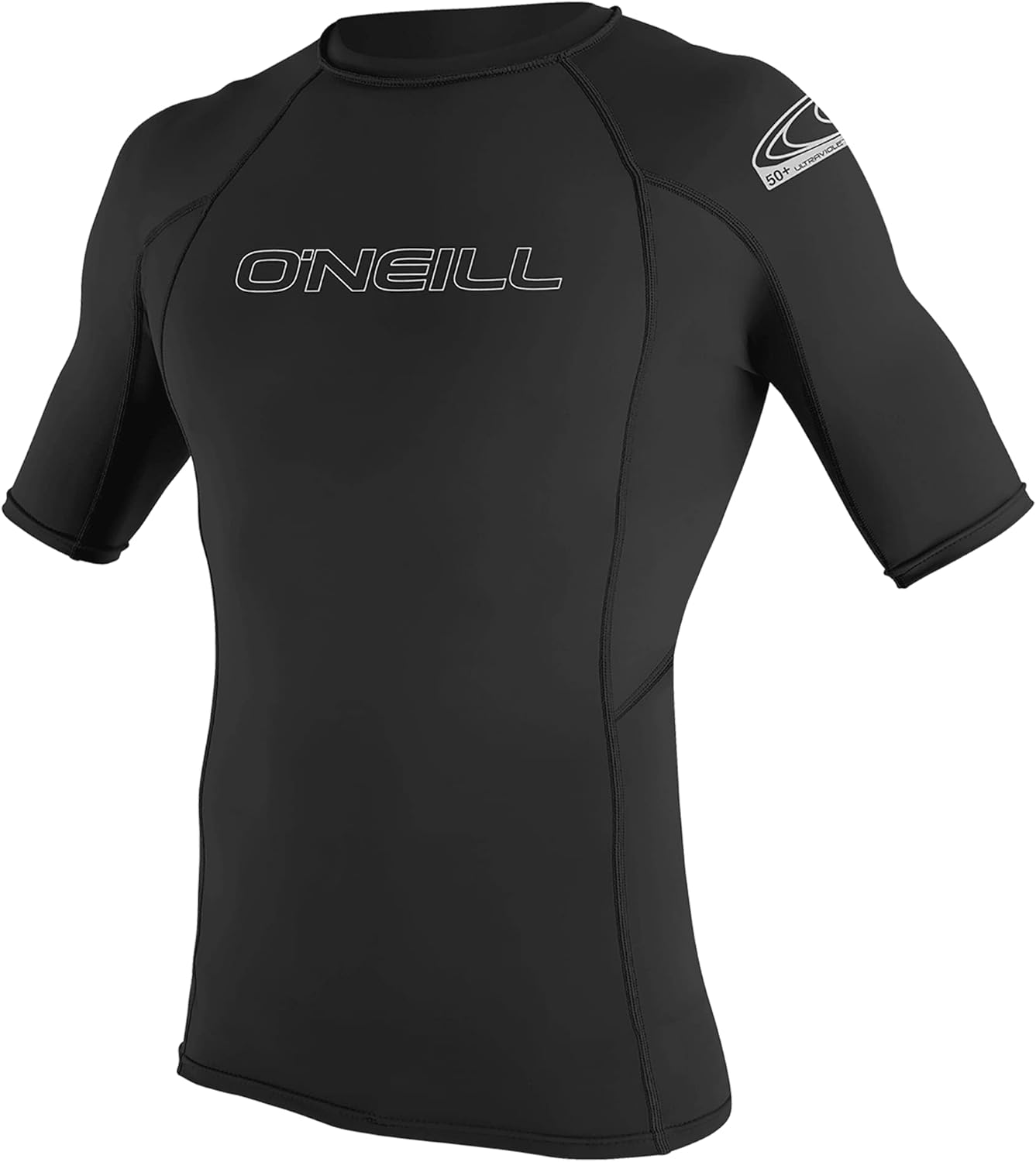 O'Neill Men' Basic Skins UPF 50  Short Sleeve Rash Guard