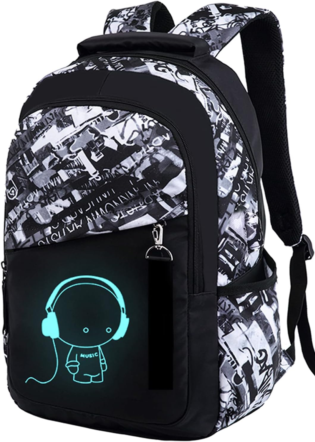 Lmeison Backpack for Teen Boys, Anime Backpack Casual Daypack for Travel