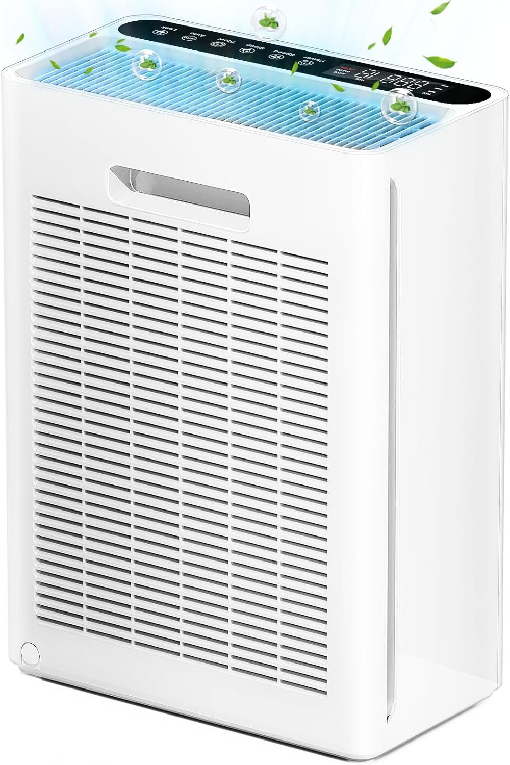 Air Purifiers for Home Large Room up to 1740ft, CADR 400m/h+, H13 HEPA Air Filter for Pets Hair, Pollen, Dander, Smoke, Smell, Sleep Mode, Auto Mode, Quiet Air Cleaner for Living Room, Bedroom, etc.