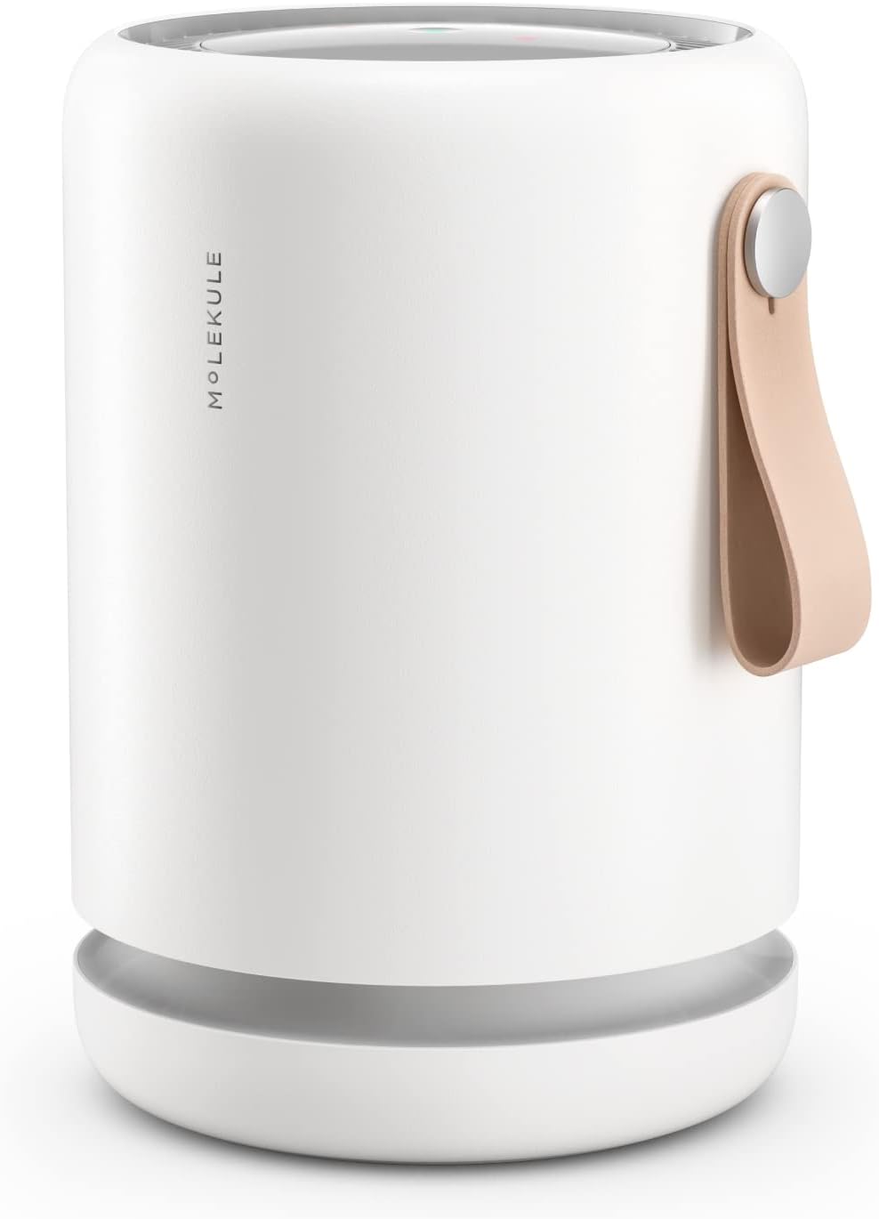 Molekule Air Mini+ | Air Purifier for Small Home Rooms up to 250 sq. ft. with PECO-HEPA Tri-Power Filter for Mold, Smoke, Dust, Bacteria, Viruses & Pollutants for Clean Air - White, Alexa-Compatible