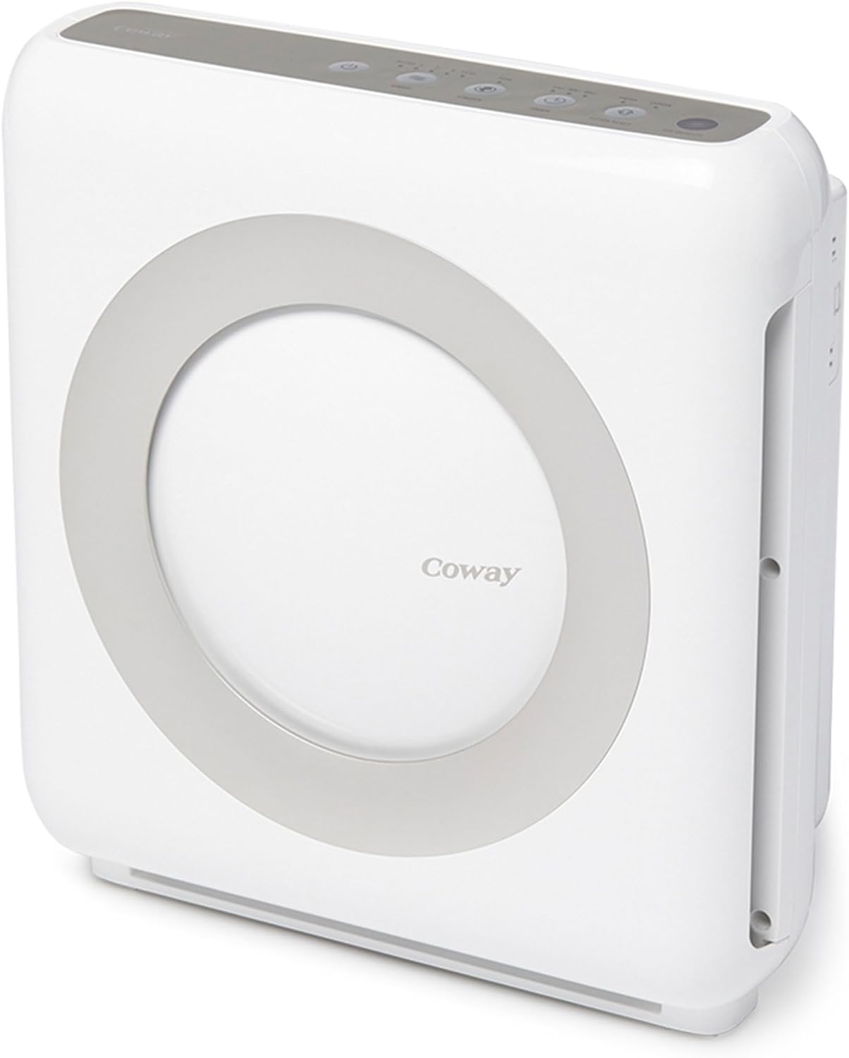 Coway Airmega AP-1512HH(W) True HEPA Purifier with Air Quality Monitoring, Auto, Timer, Filter Indicator, and Eco Mode, 16.8 x 18.3 x 9.7, White