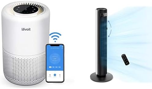 LEVOIT Air Purifier and Upgraded Tower Fan