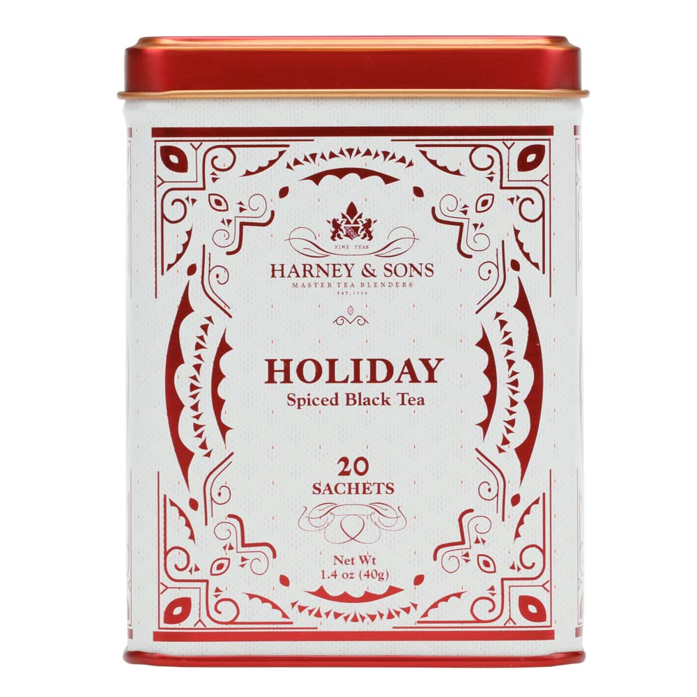 Harney & Sons Holiday Tea, 20 ct sachet tin