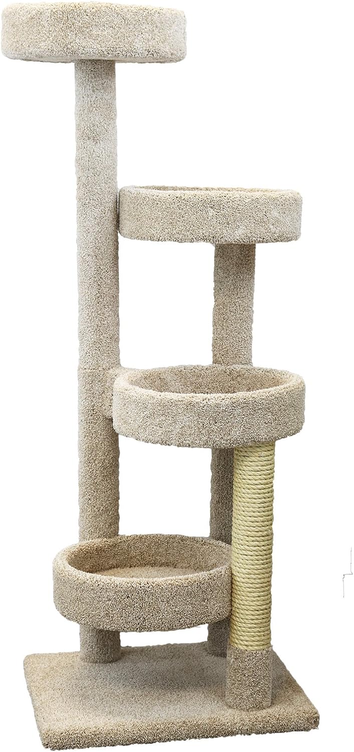 New Cat Condos Cat Tree, Beige