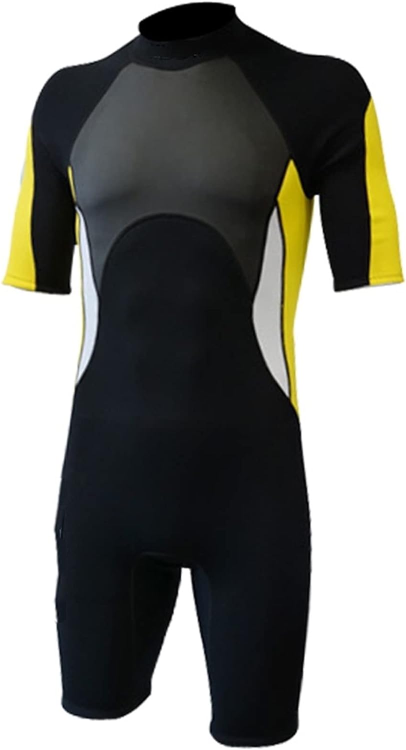 Wet Suit Neoprene Short Sleeved Men Women Wetsuit Snorkeling Jumpsuit Full Body Dive Wetsuit Onepiece Swim Keep Warm Surf