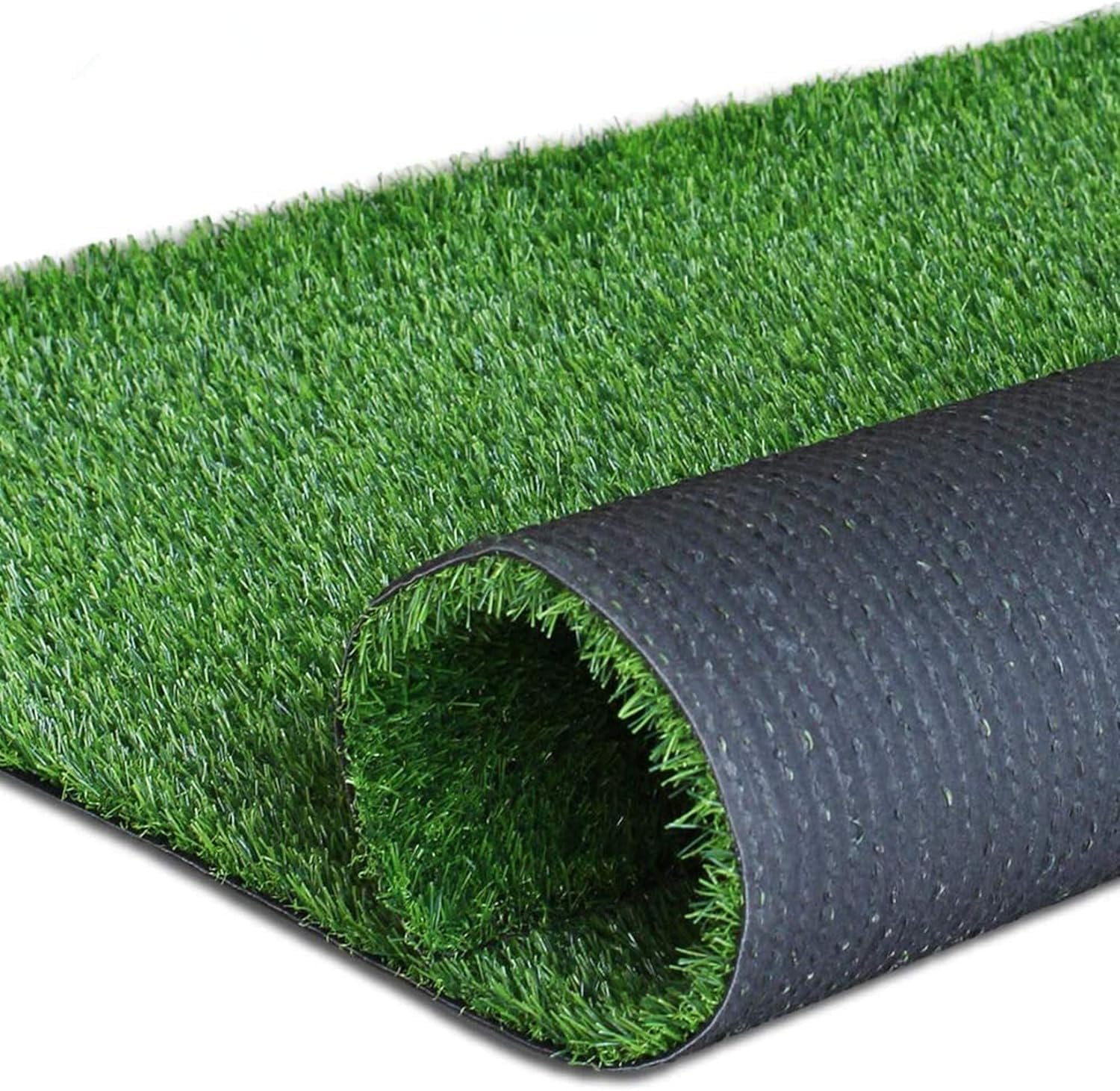 Realistic Artificial Grass Turf Lawn-3 x 6 Feet, 0.7 Indoor Outdoor Garden Lawn Landscape Synthetic Grass Mat Fake Grass Rug