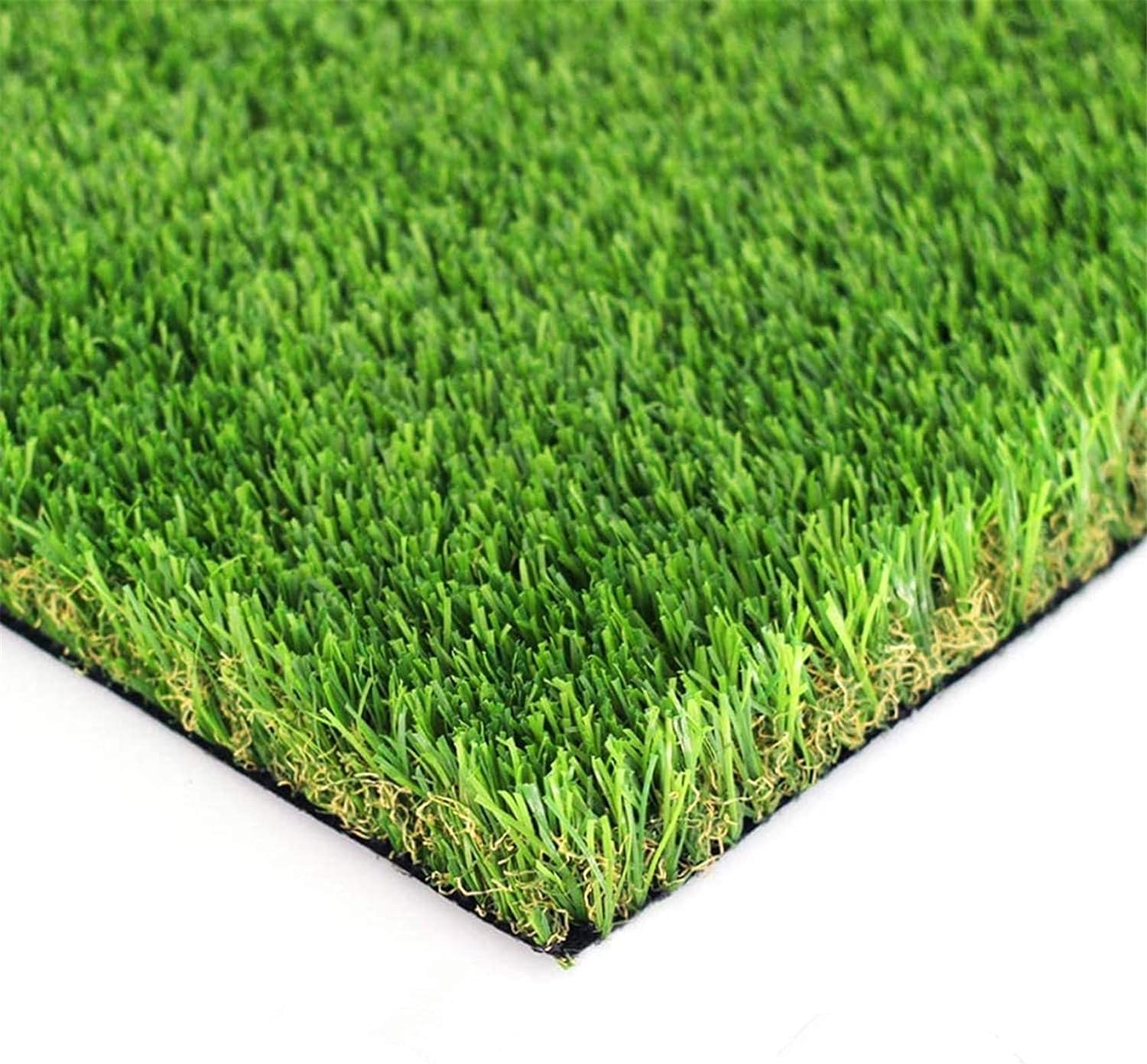 LITA 6ftx8ft Artificial Grass Fake Deluxe Synthetic Thick Lawn Pet Turf Perfect for Indoor/Outdoor Landscape, 6 FT x 8 FT (48 Square FT), Green