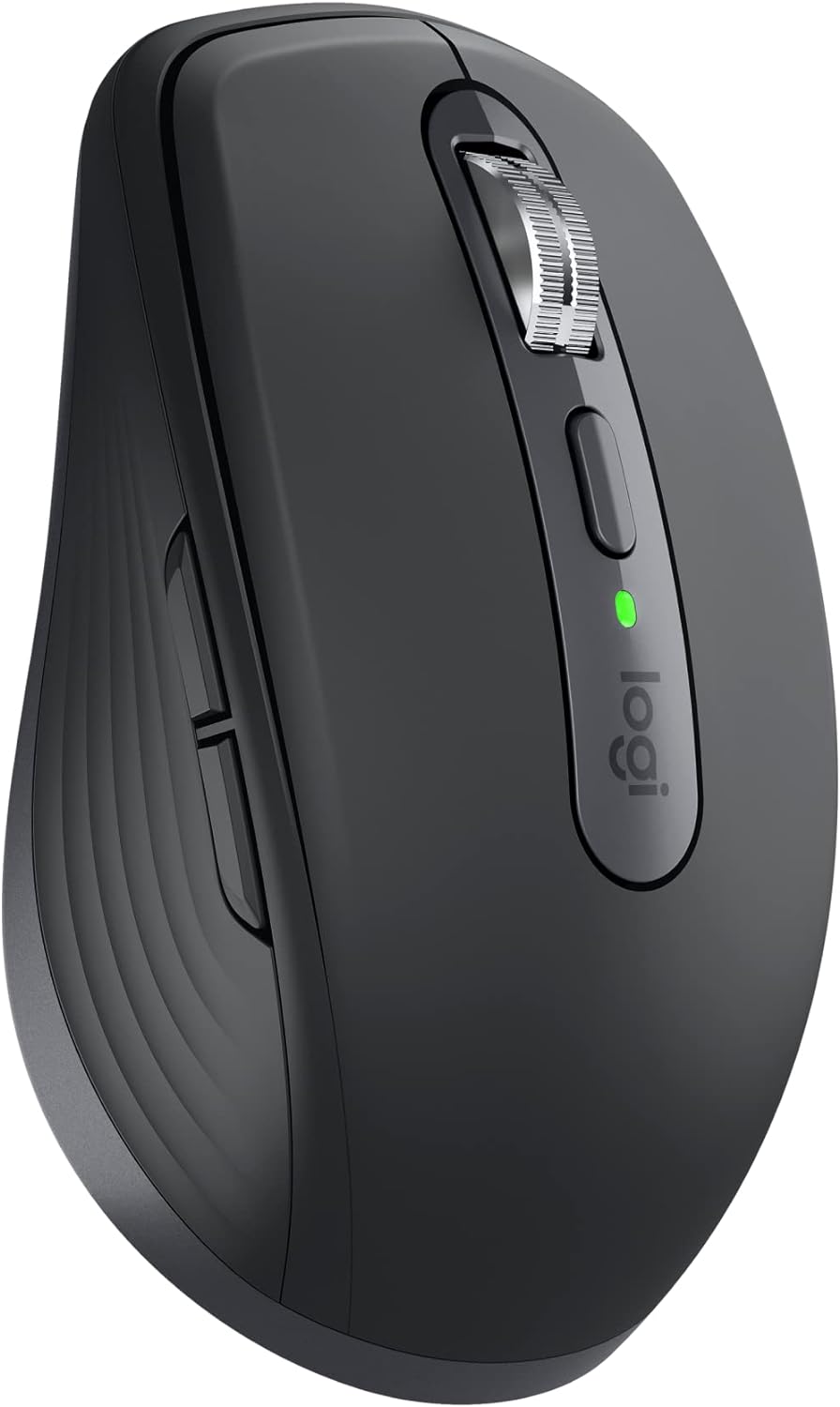 Logitech MX Anywhere 3S Wireless Mouse for Business  for Windows/Mac/Chrome/Linux, Bluetooth, Quiet Click, Secure Logi Bolt, Compact, 8K DPI, MagSpeed Scrolling - Graphite