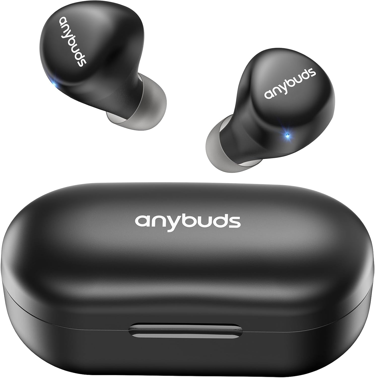 True Wireless Earbuds Bluetooth 5.3 Waterproof Ear Buds CD-Quality Sound 35H Playback Built-in Mic Long Distance Connection in-Ear Wireless Earphones for Sports with Shocking Bass Effect
