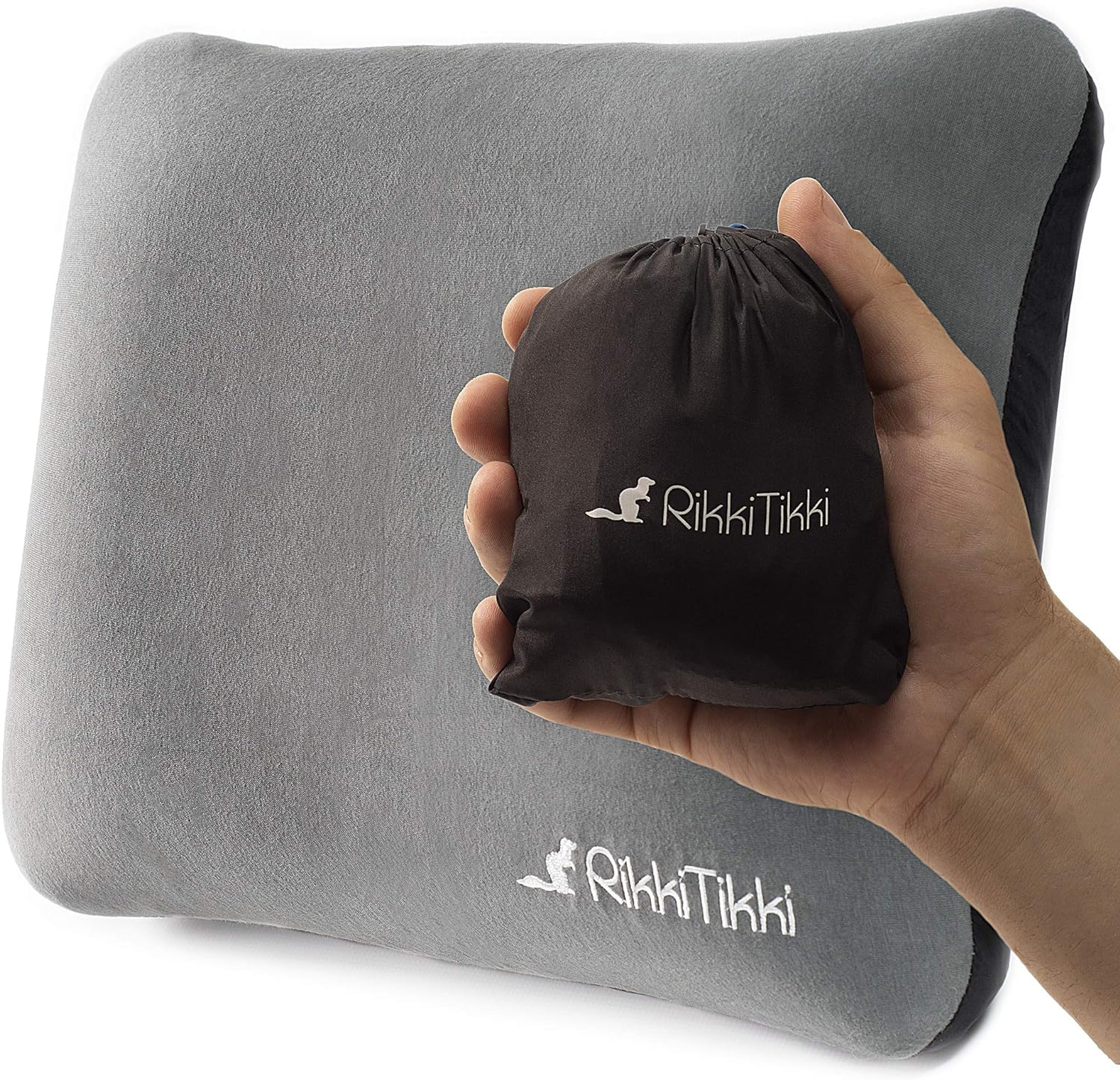 Inflatable Camping Pillow - Hiking Pillow Ultralight - Backpacking Pillow Lightweight - Camp Pillow Compressible - Blow Up Camping Pillow