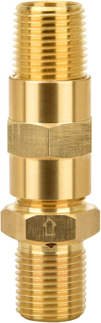 Stanbroil Fire Pit Burners Air Mixture Valve, Solid Brass 1/2 Air Mixer Valve with 150K BTU High Capacity for Liquid Propane Fire Pits