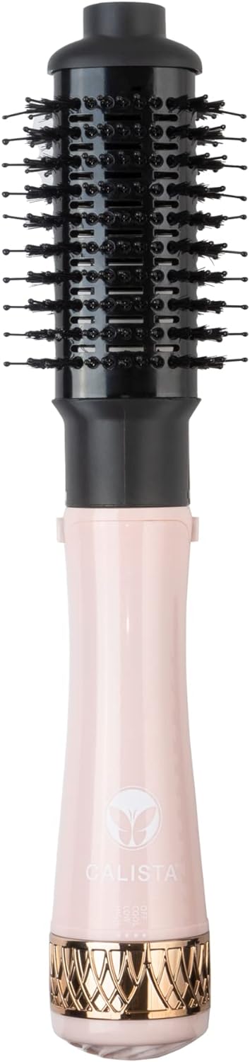 Calista Tools Calista StyleDryer Pro Custom Blowout, 2-in-1 Styling Tool, Blow Dryer and Styling Brush for All Hair Types (Medium 2.0, Pink Sand)