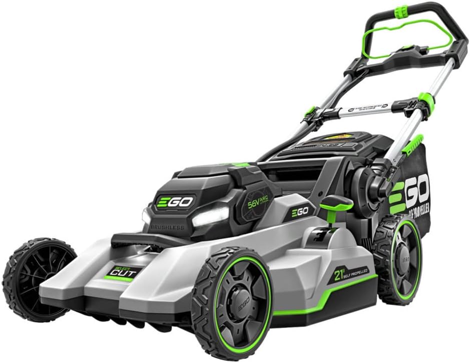 EGO Power+ LM2135SP 21-Inch Select Cut Lawn Mower with Touch Drive Self-Propelled Technology 7.5Ah Battery and Rapid Charger Included