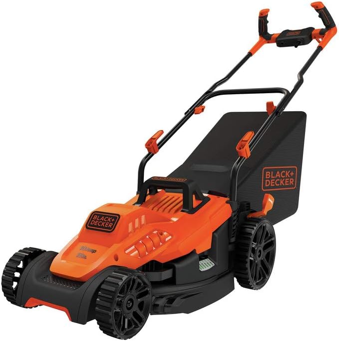 BLACK+DECKER Electric Lawn Mower, 10-Amp, Corded (BEMW472BH)