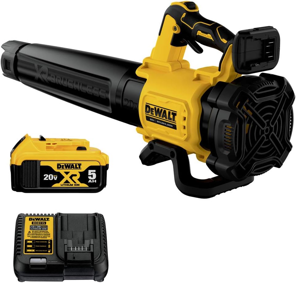 DEWALT 20V MAX* XR Leaf Blower, 125-MPH, 450-CFM (DCBL722P1)