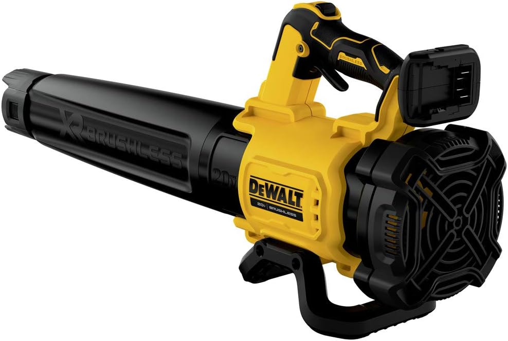 DEWALT 20V MAX* XR Leaf Blower, Cordless, Handheld, 125-MPH, 450-CFM, Tool Only (DCBL722B)