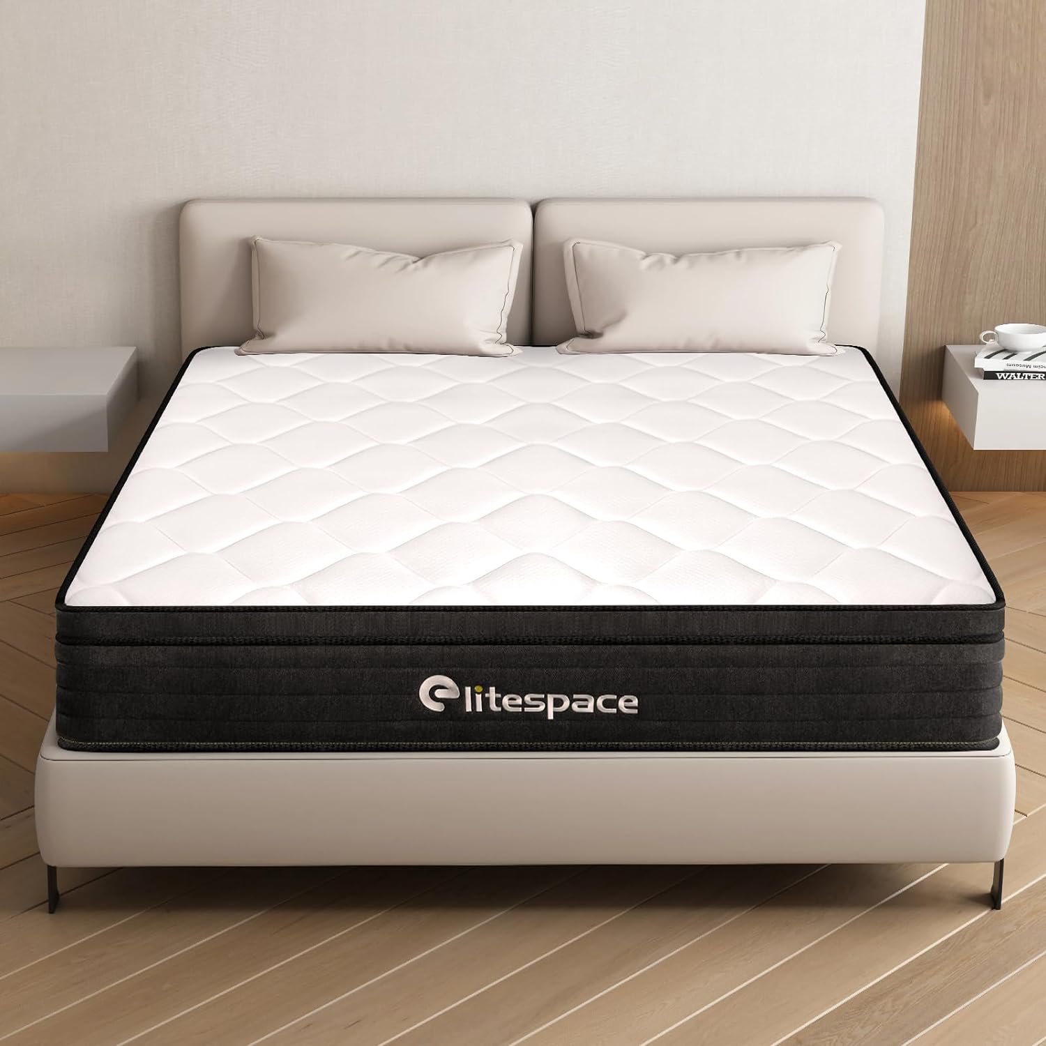 Hybrid Full Mattress,Memory Foam 10 Inch Size Springs Mattresses,Fits All Bed Frames Mattress,Medium Firm Feel Mattress,CertiPUR-US,100 Nights Trial.