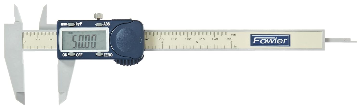 Fowler 54-101-175-0, Poly-Cal Digital Caliper With 0-6/150MM Measuring Range