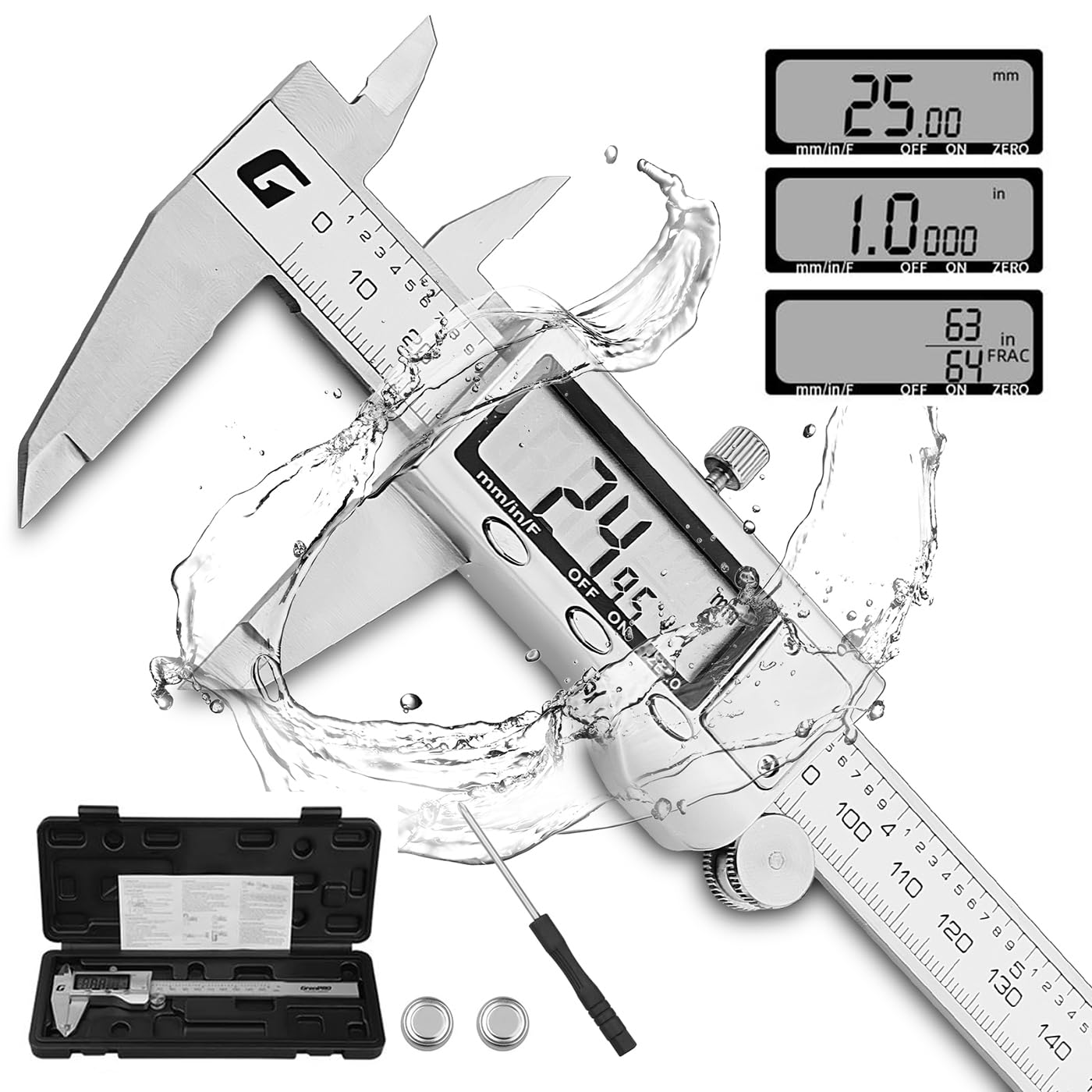 Kynup Digital Calipers: High-Precision Measurements, Easy Readings