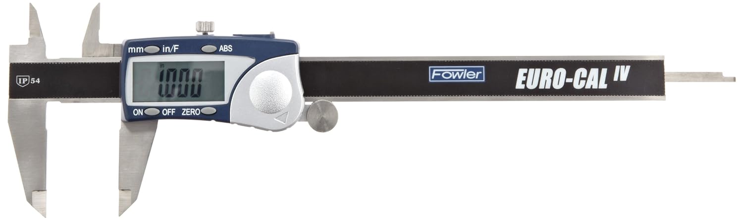 Fowler 54-100-330-1 Euro-Cal IV Digital Caliper with 6/150mm Measuring Range