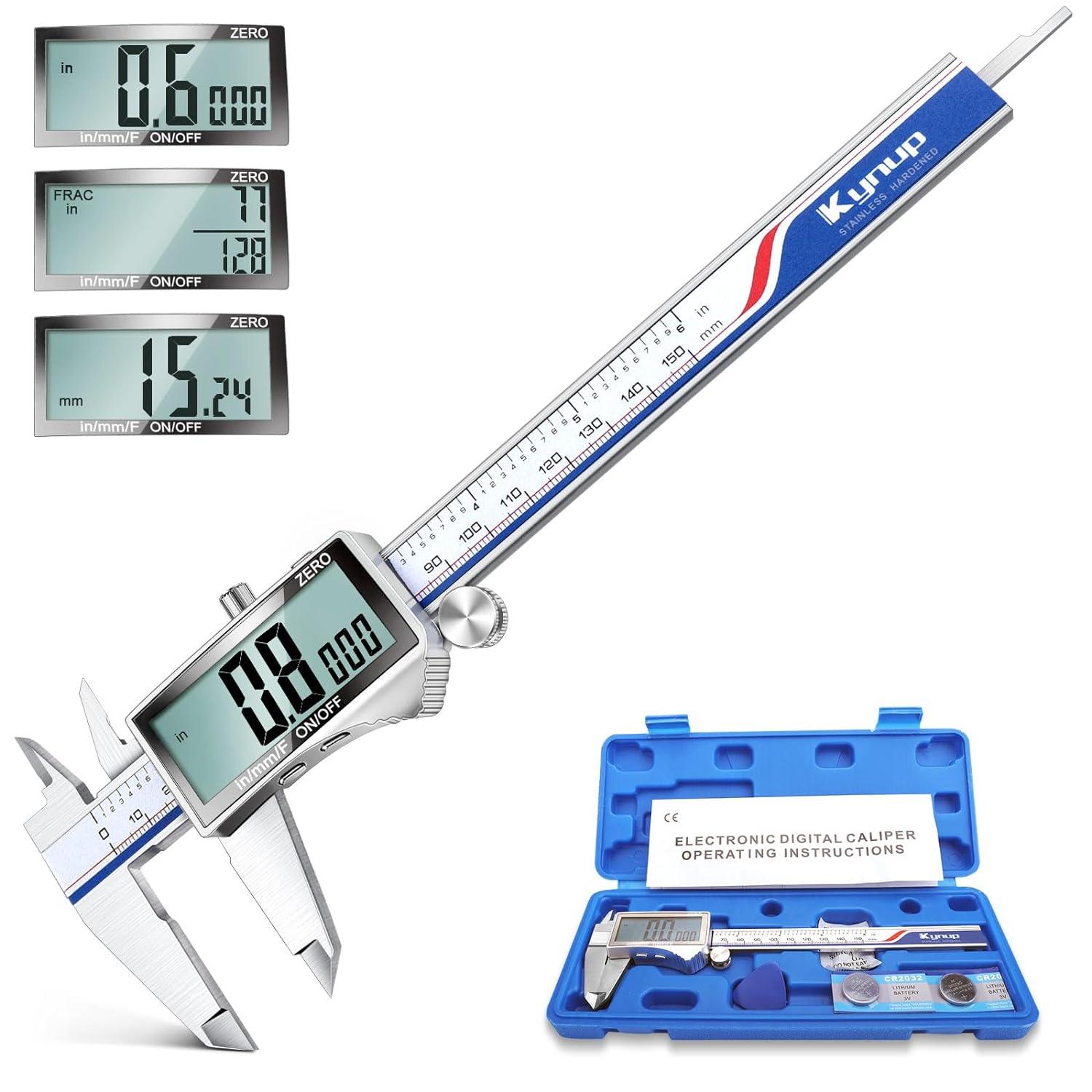 Kynup Digital Calipers: High-Precision Measurements, Easy Readings