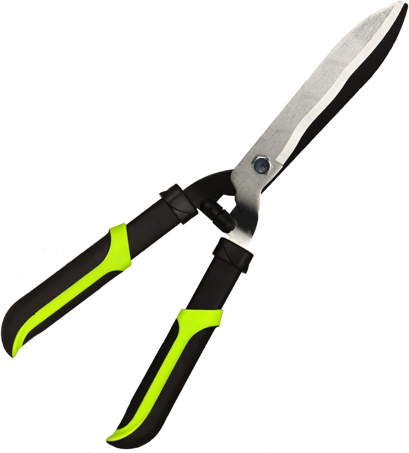 Hedge Clippers Shears Hedge Shears for Trimming Borders, Garden Tools Hedge Clippers, Bush Cutters Trimmer with Sharp Wavy Blades, Garden Shears for Hedges (19 Inch)