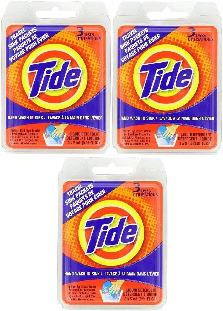 Tide Sink Packs Laundry Detergent Does 3 Loads (3 packs of 3)