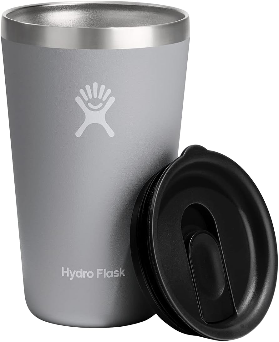 Hydro Flask All Around Stainless Steel Tumbler with Lid and Double-Wall Vacuum Insulation