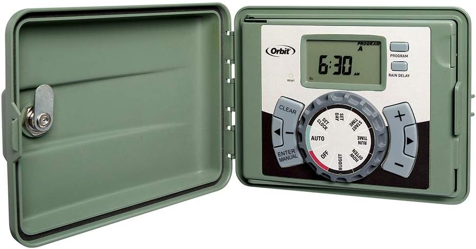 Orbit 57900 12-Station Outdoor Swing Panel Sprinkler System Timer